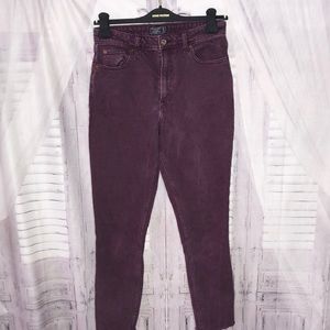 Abercrombie and fitch wash look jeans high rise slim